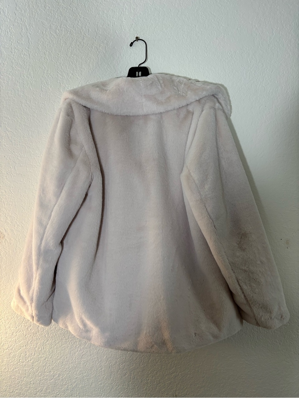 NWT Z Supply Gem Double Breasted Fur Coat Winter White Size Medium - Picture 5 of 7